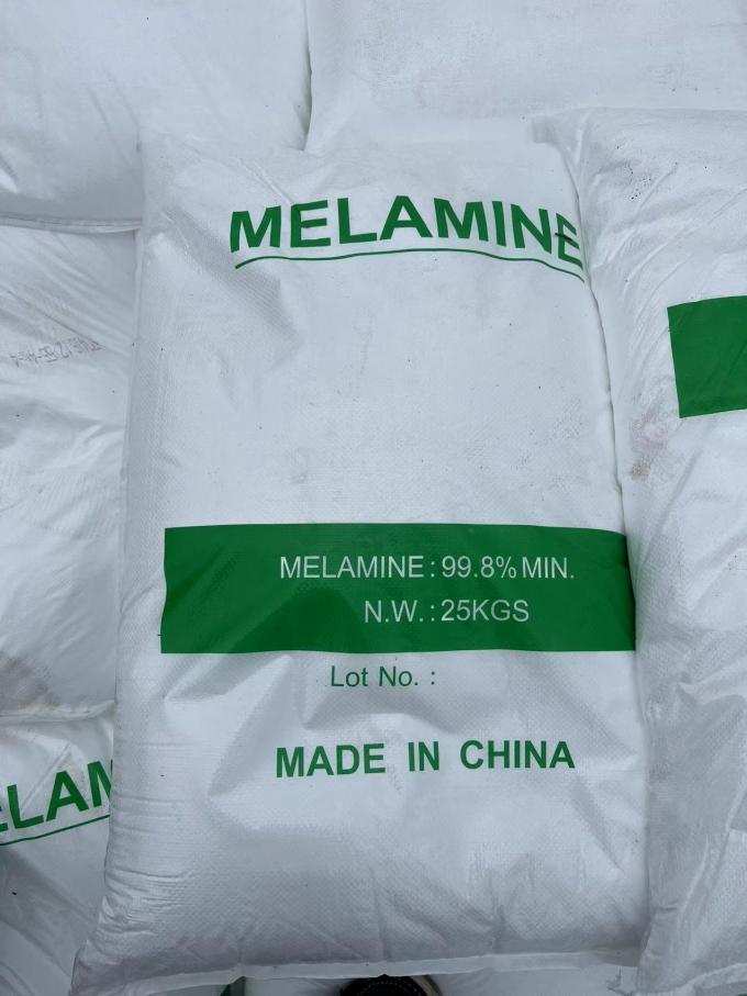 990,8% Melamin Powder Untuk Melamin Tableware/Building Formwork/Textile Assistant 0