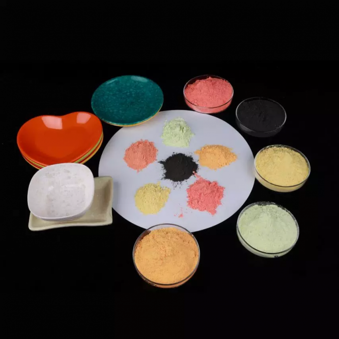 Urea Formaldehyde Melamine Compound Amino Moulding Plastic Powder Untuk Peralatan Dapur 0