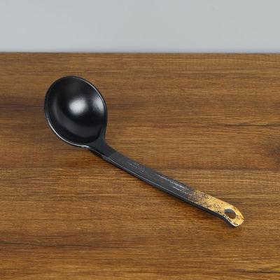 Harga yang bagus Sonfa Galaxy Series Black 100% Melamin Soup Sendok Soup Ladle Sendok Dapur on line