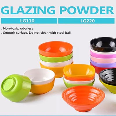 Harga yang bagus Bubuk Kaca Melamin LG110 LG220 Untuk Produsen Bubuk Melamin Bersinar Peralatan Makan on line