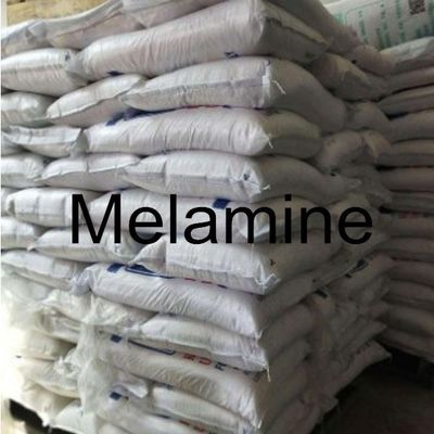 Harga yang bagus 99.8% 100% Bubuk Melamin Kristal Putih Murni Untuk Agen Penyamakan Kulit on line