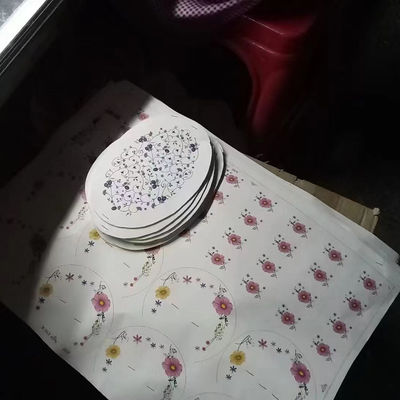 Harga yang bagus Kertas Decal Melamin Warna Cantik Untuk Peralatan Makan Melamin on line