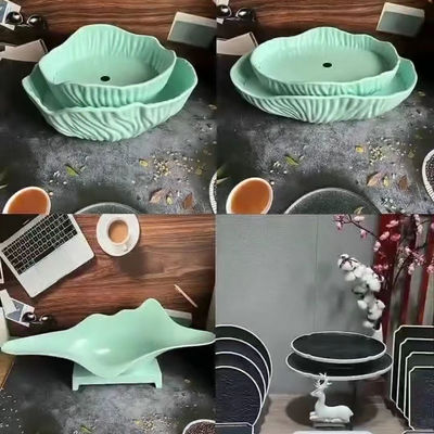 Harga yang bagus Set Peralatan Makan Melamin 100% MMC yang Disesuaikan Tahan Air Tidak Beracun on line