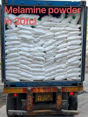 Harga yang bagus CAS108-78-1 99,5% Bubuk Melamin Putih Untuk Resin Kayu Lapis on line