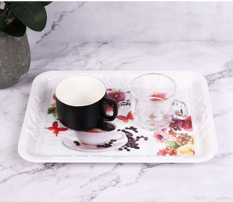 Harga yang bagus Produksi Kustom Bahan Baku Melamin Dari Set Peralatan Makan Melamin on line
