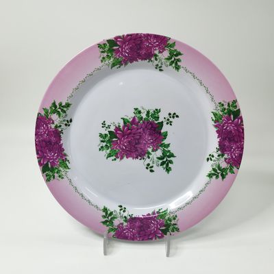 Harga yang bagus Disesuaikan Melamine Pink Cantik Piring Makan Malam Set Hadiah JD-30808 on line