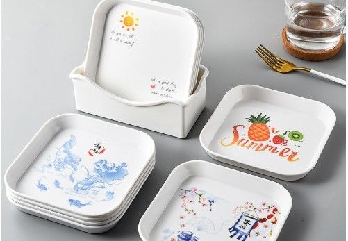 Harga yang bagus Kontainer Melamin Warna yang Tahan Suhu dan Bisa Disesuaikan untuk Berbagai Penggunaan on line