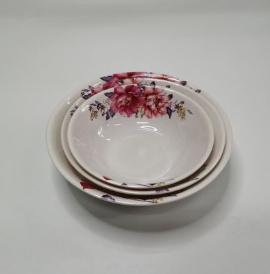 OEM Tersedia Melamin Serving Bowl Dengan Warna Cerah Dan Tahan Suhu