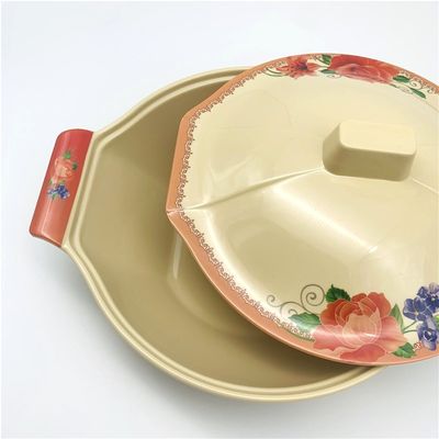 Harga yang bagus Shatterproof  Porcelain White Ceramic Bowls Set With Lids on line
