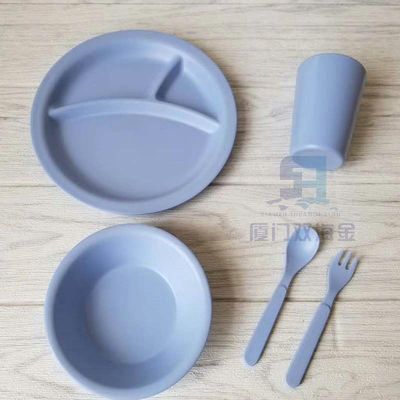 Harga yang bagus Set makan malam melamin kekuatan gunting tinggi dengan gloss finish lebih dari 10Mpa on line