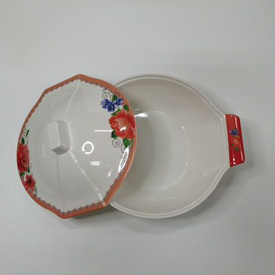 Melamine Molding Compound Powder Customized MMC Melamine White Tableware Sets Non Toxic Water Resistant