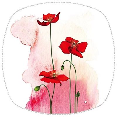 Cetak Decal Paper Disesuaikan Pola Untuk Melamin Perlengkapan Makan Malam 44 * 59 CM Melamin