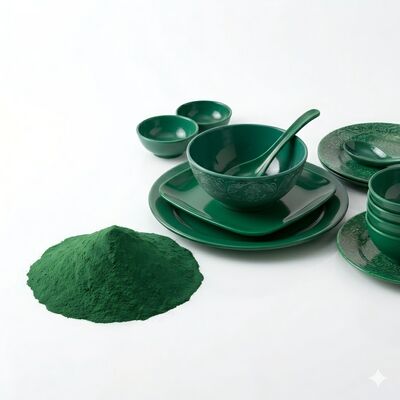Harga yang bagus Heat Resistance High Strength Melamine Moulding Compound For Melamine Tableware on line