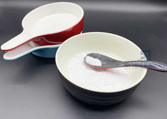 Harga yang bagus Pure White Melamine Moulding Powder / Melamine Resin Powder Untuk Kebutuhan Harian on line