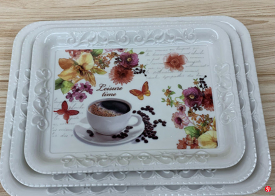 Harga yang bagus Tableware Amino Moulding Bahan Baku Plastik Hot Press Melamine Powder on line
