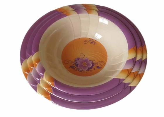 Harga yang bagus Home / Restaurant Set Peralatan Makan Melamin Ramah Lingkungan Biodegradable on line