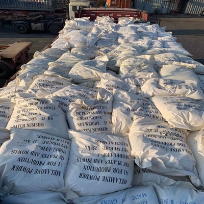 Kualitas Bubuk Resin Melamin C3H6N6 Bahan Baku 99,8% Kemurnian pabrik