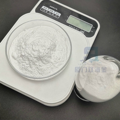 Harga yang bagus Peralatan Makan Urea Formaldehyde Powder C3H6N6 25kg / bag on line