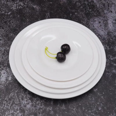 Harga yang bagus Prasmanan Piring Makan Melamin Bulat 100% Untuk Pernikahan on line