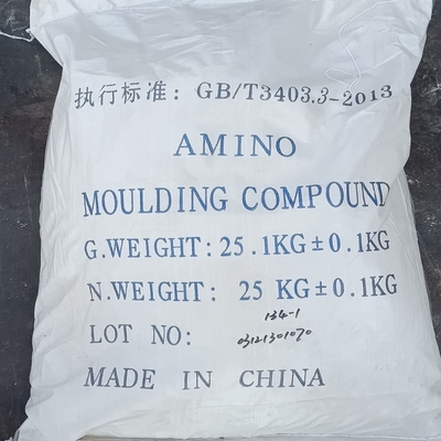 Harga yang bagus 1.573 Density A5 Melamine Formaldehyde Moulding Powder 2 Tahun Umur Shif Panjang on line