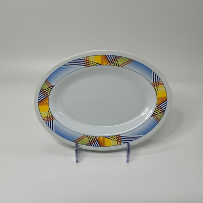 Harga yang bagus Solvent Resistance Melamine Microwave Safe Dinnerware Set Untuk Perayaan Pesta on line