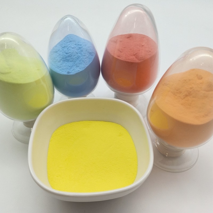 Warna Kustom PH 7.8 Melamine Formaldehyde Moulding Powder Untuk Set Makan Malam 0