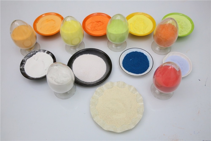 98% Min Multicolor Melamine Glazing Powder Untuk Menyikat Alat Makan 0